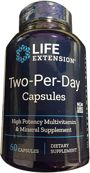 Amazon ライフエクステンション Twoperday トゥー パー デイ Life Extension 60 Tablets 並行輸入品 ライフエクステンション Life Extension マルチビタミン