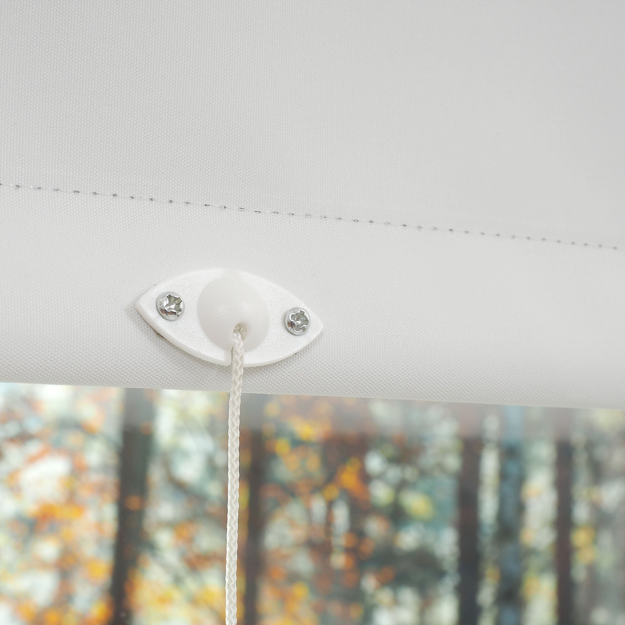 Verdunkelungsrollo Springrollo Mittelzugrollo 13 Farben klemmfix Rollo ohne Bohren Breite 62-202 cm Höhe 180 cm Fenster Vorhang blickdicht verdunkelnd klemmbar Klemmträger (102 x 180 cm / Weiß)