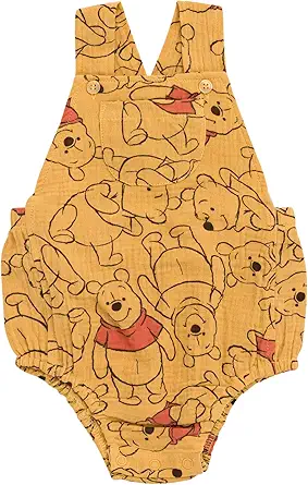 Disney Winnie the Pooh Mickey Mouse Outfit Set Shortall Dress Newborn to Little Kid