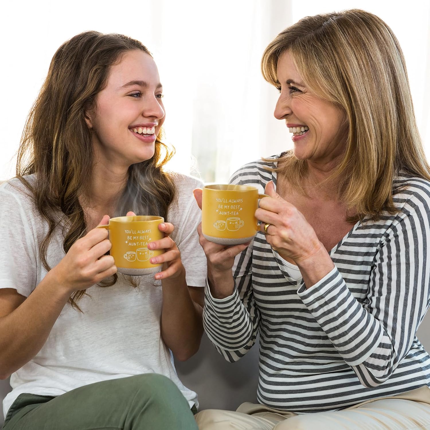 Aunt Gift Ideas Aunt-Tea Mug - Birthday Gifts for Women Auntie Best Ever Gifts Christmas Gift Ceramic Coffee Mug 12.8oz - Image 5