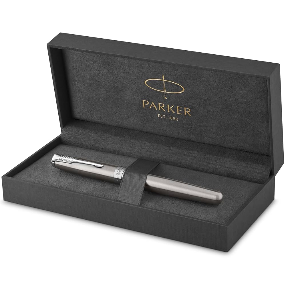 Amazon | Parker Sonnetローラーボールペン, Fine Pointブラック