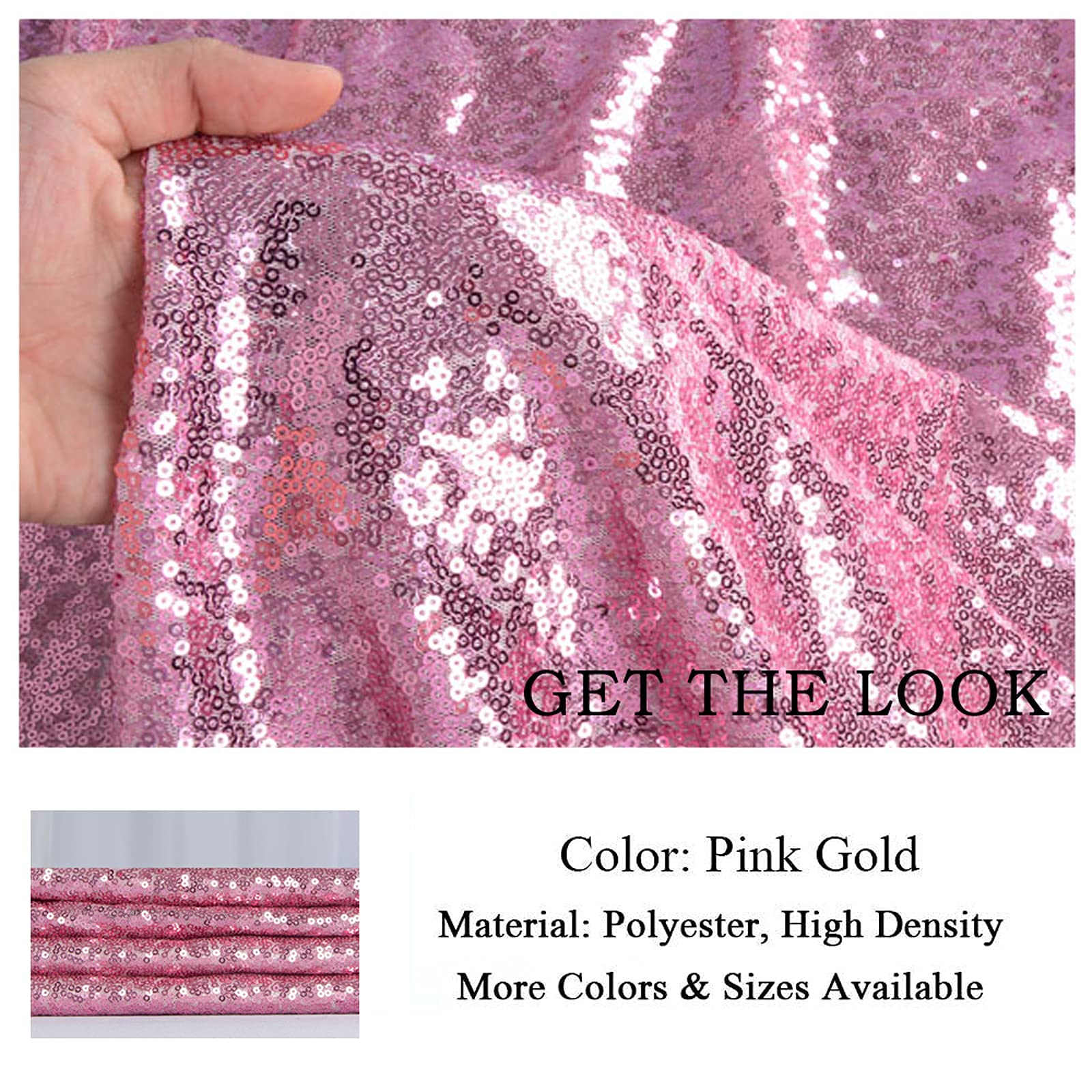 Buy Fabric by The Yard Fuchsia Pink Sequin Fabricby The Yard, Sequin