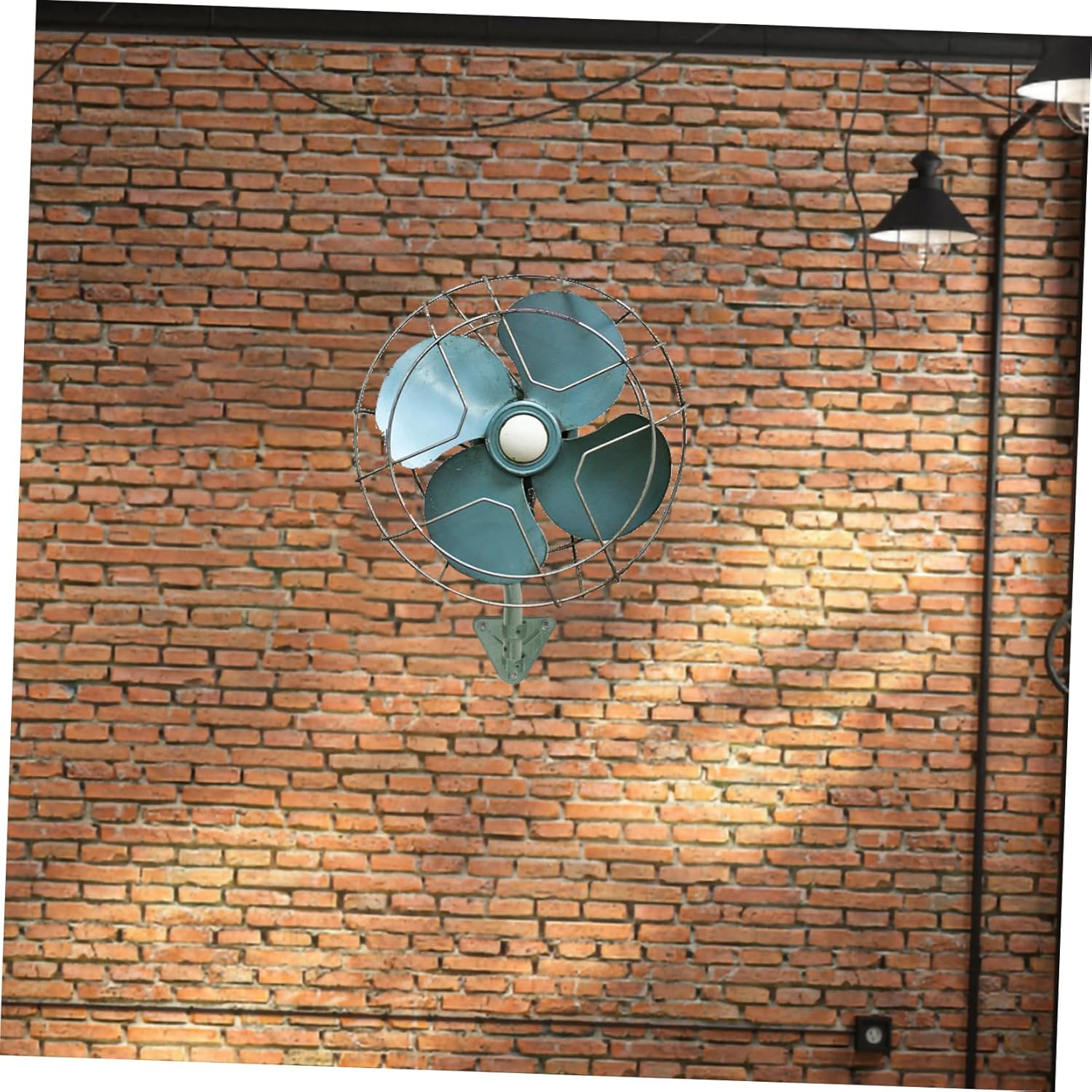 1Set Heavy Duty Wall Fan Mounting Bracket Iron Construction Design for Electric Fans Easy Installation Tool for Industrial Wall Fans