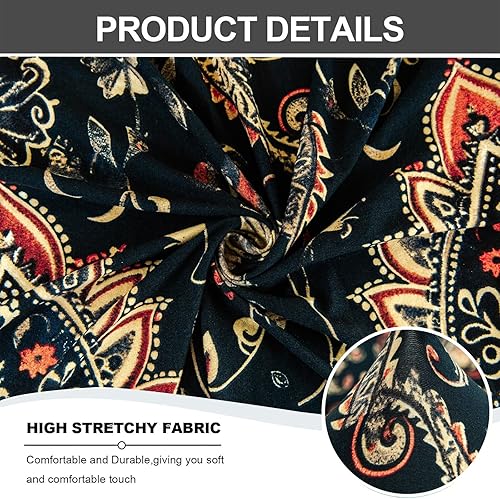 Vista 149 de Eco-Ancheng Fundas reclinables de 4 piezas, fundas para sillas reclinables, fundas elásticas para sofá reclinable, fundas ajustables antideslizantes