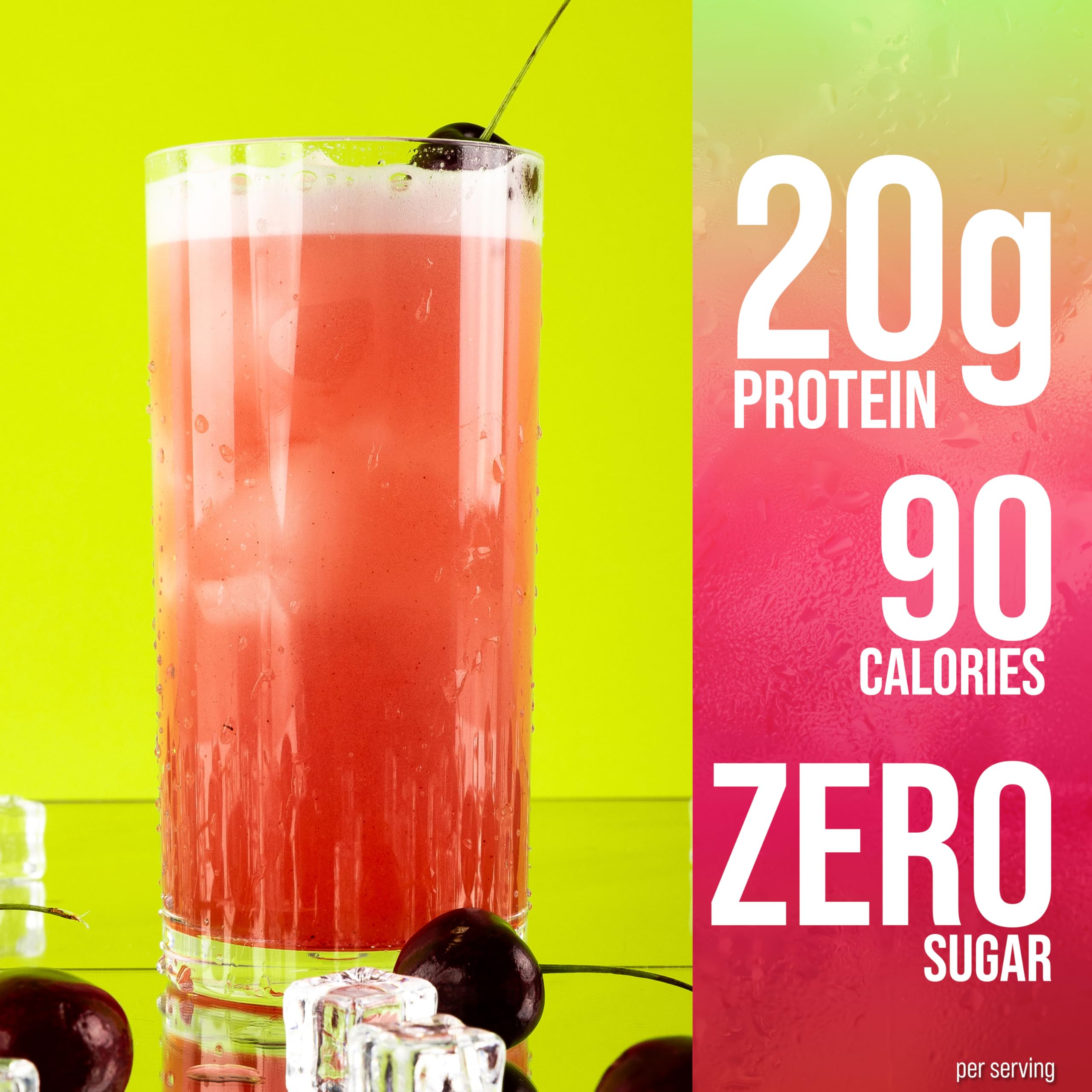 Rule One Proteins Isolat transparente: 20 g de proteína aislada de suero, más de 9 g de AAA, 300 mg de minerales electrolíticos, 90 calorías, sabor ligero, crujiente y refrescante (27 porciones).