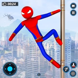 incrível vara aranha herói corda voando luta 3D: cidade auto cidade urbana jogo de herói do crime de mundo aberto