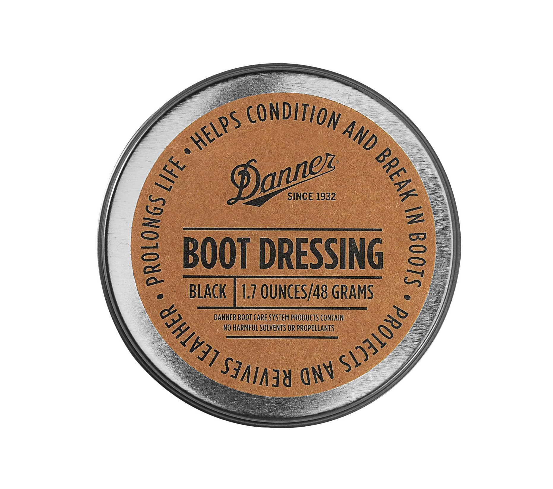 Boot Dressing Leather Conditioner 4 and 1.7 oz – Restores & Conditions Full-Grain Leather…