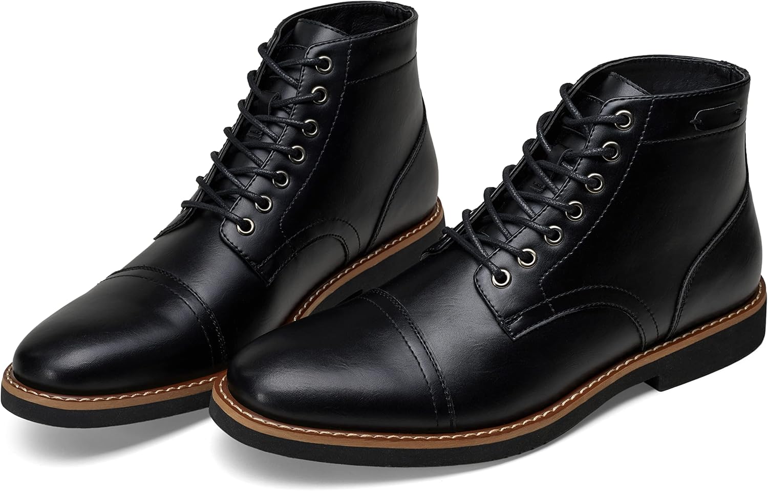 Vostey Men's Dress Boots Casual Chukka Boots for Men - Image 9