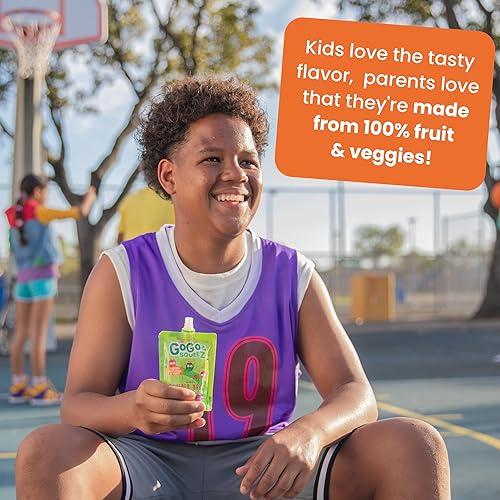 Miniatura 13 de GoGo squeeZ Fruit & veggieZ - Paquete variado de puré de manzana y puré, melocotón de pedal y bayas de Boulder, 3.2 onzas (paquete de 20)