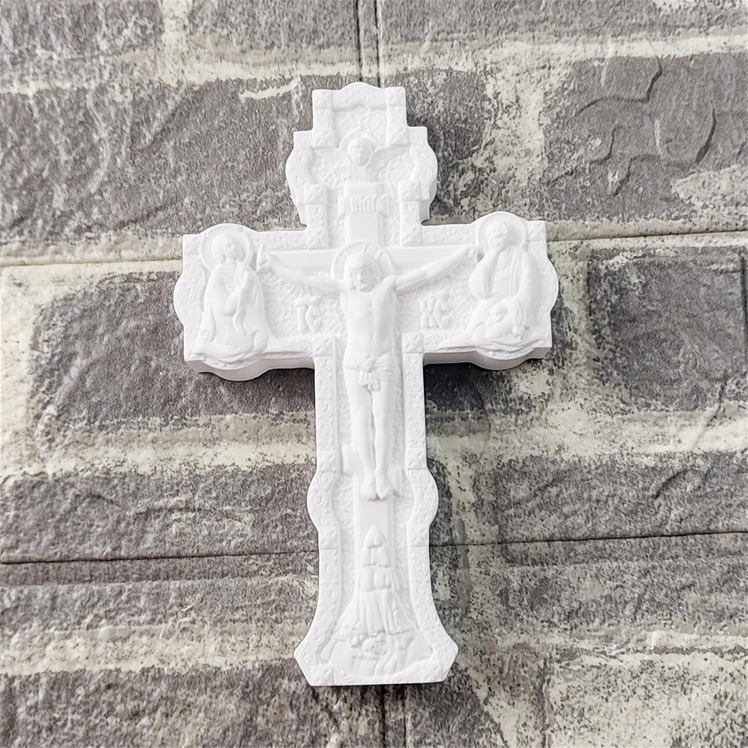 Food Grade Silicone Crosses for Soap Crafting, Easy Use for Art Projects Home Decoration image 4