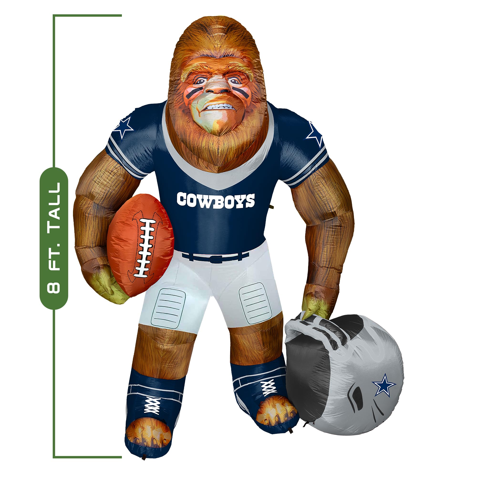 Amazon.com: Dallas Cowboys Inflatable Bigfoot Sasquatch Team