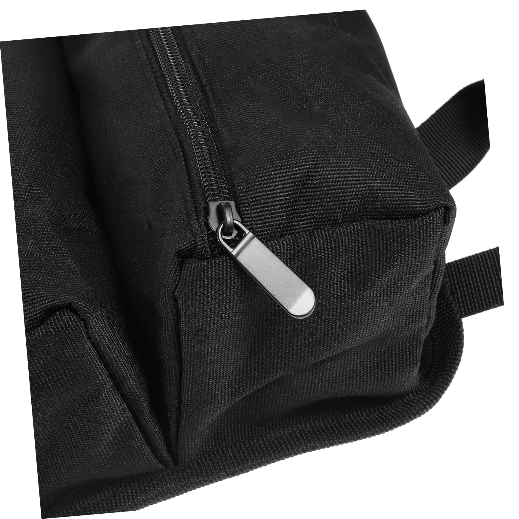 Paquet à Outils Enroulable en Toile Oxford Noire, Poignée, Accès Facile, Rangement Pratique pour Électricien, Menuisier et Atelier