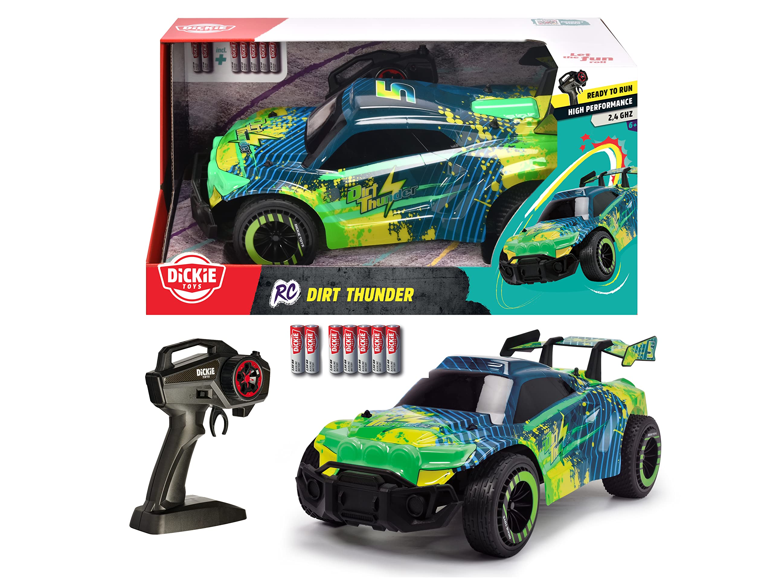 Dickie RC Dirt Thunder, RTR | 201108002