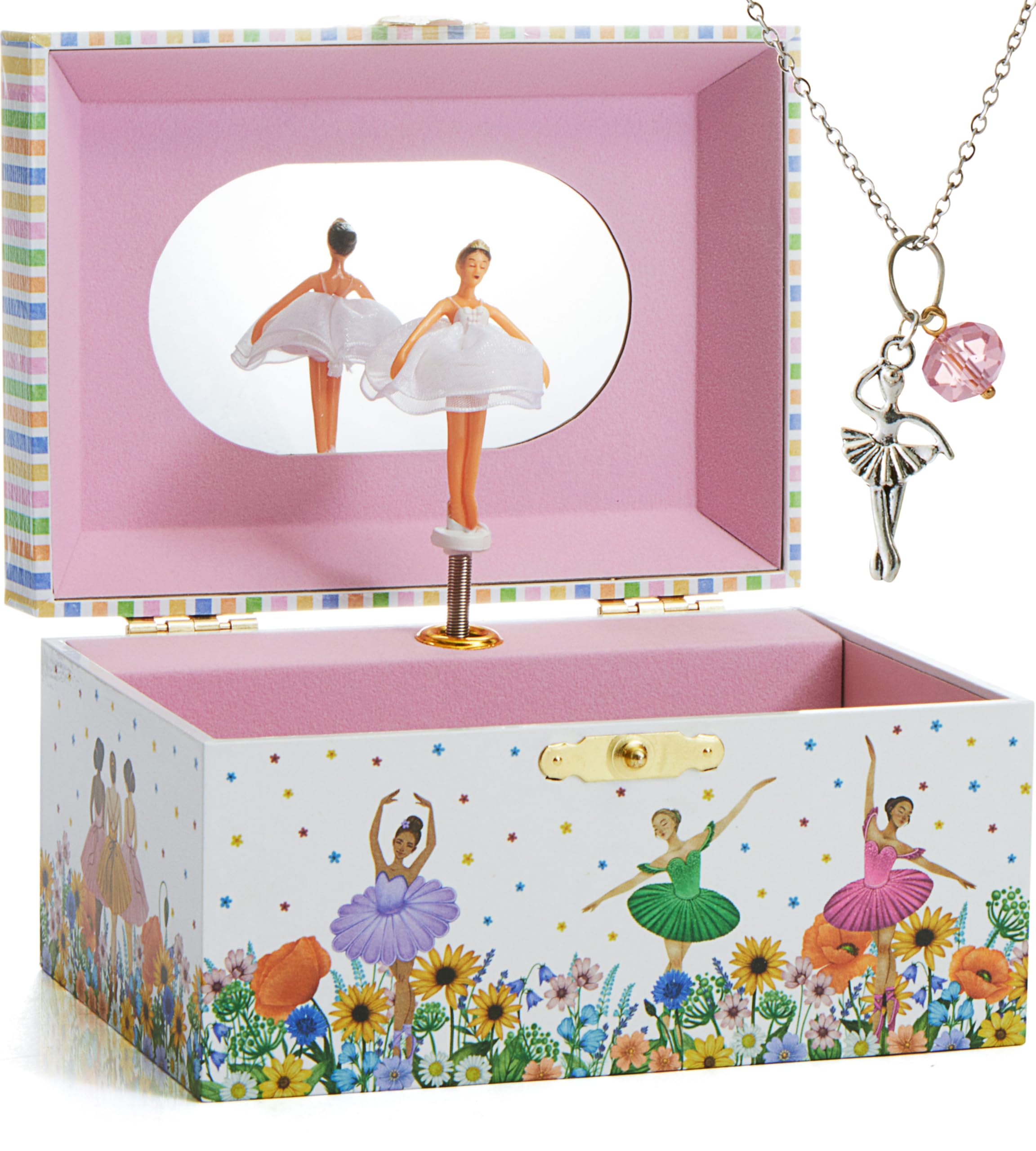 Boîte à bijoux musicale licorne ABI + OLIE pour l'éveil des filles