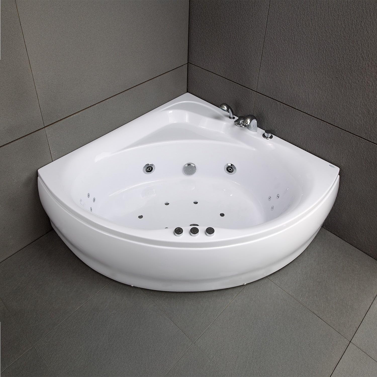 SPALINA Maldives Jets - Bañera de hidromasaje Clásica L. 135 x l. 135 cm