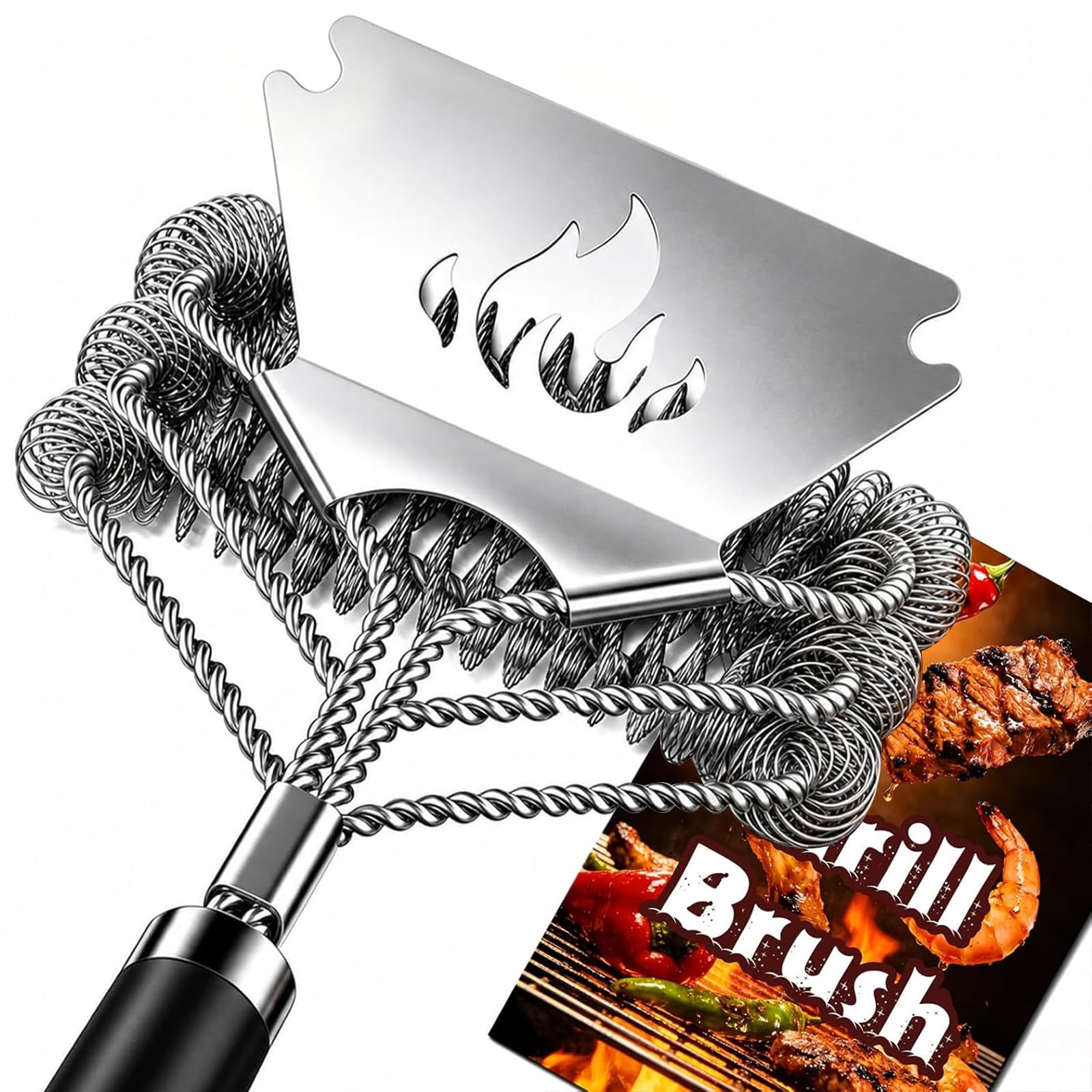 TNTOR Bristle Free Grill Brush
