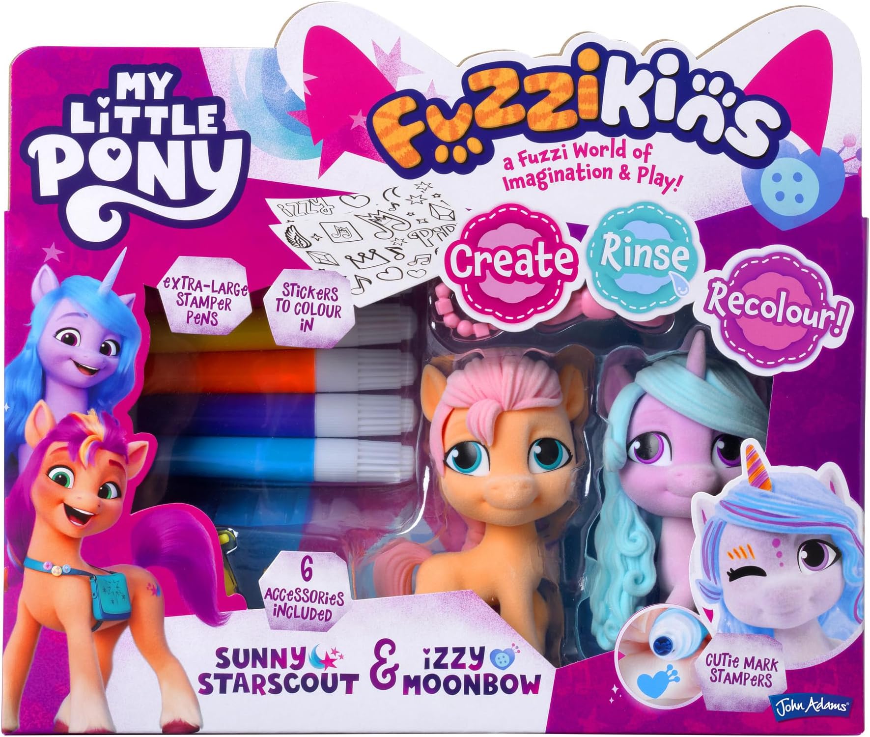 Fuzzikins My Little Pony Double Pack (Sunny & Izzy)