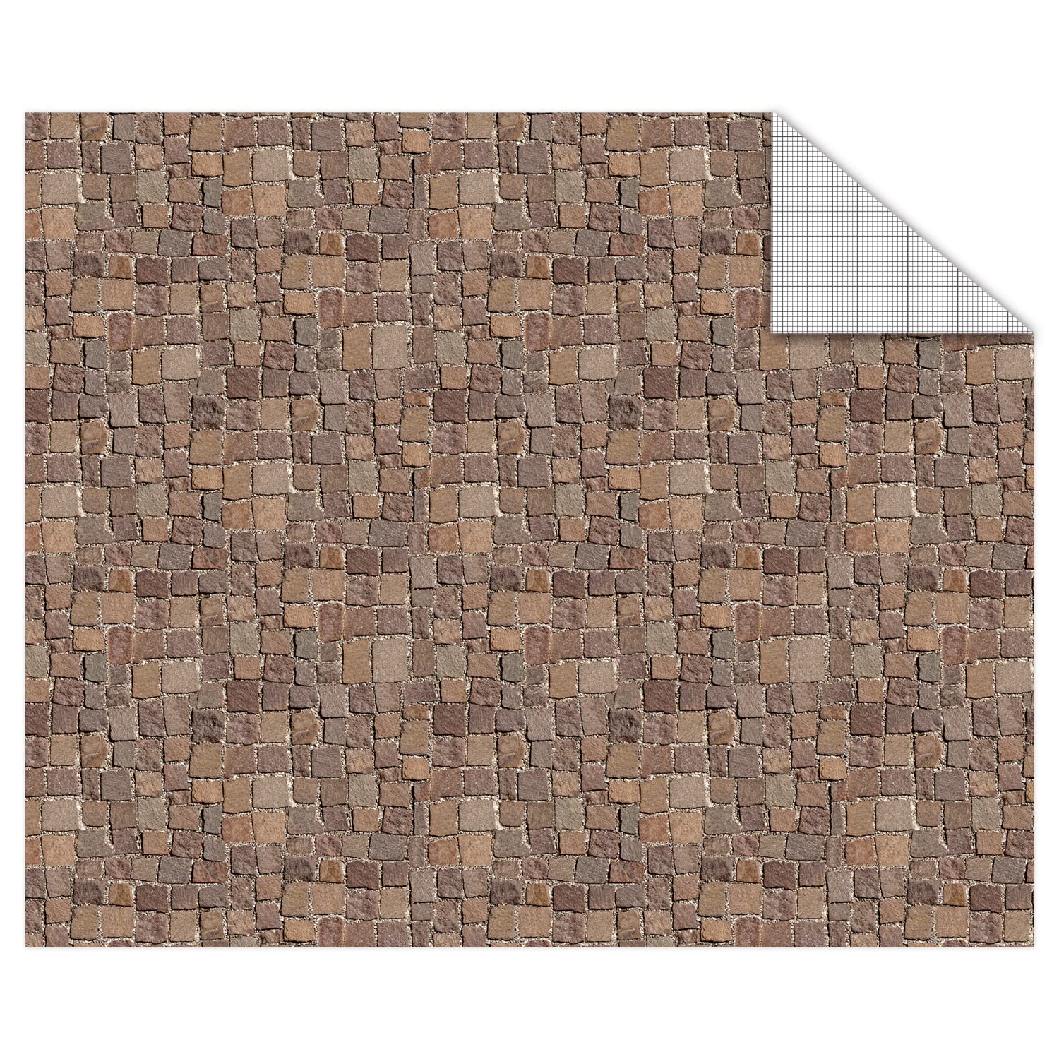 Ursus 11404607F - Photo Card for Model Making and Paper Houses, Street Plasters, DIN A4, 300 g/m², 10 Sheets, Printed Craft Paper, Motif Cardboard Made of Fresh Cellulose for Paper Artwork