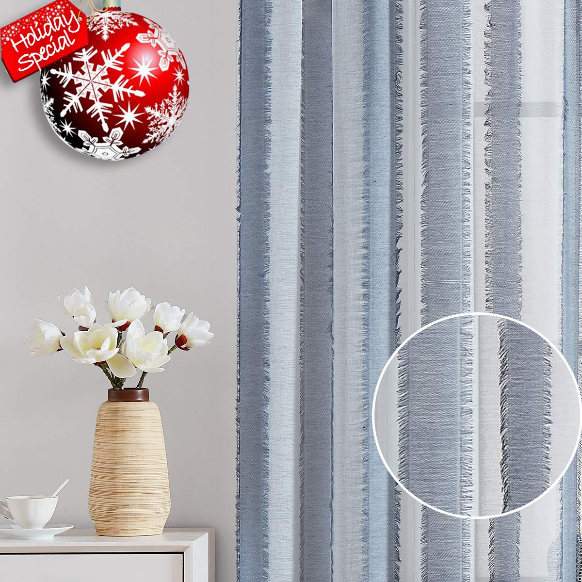 Dusty Blue Curtains Curtains & Drapes