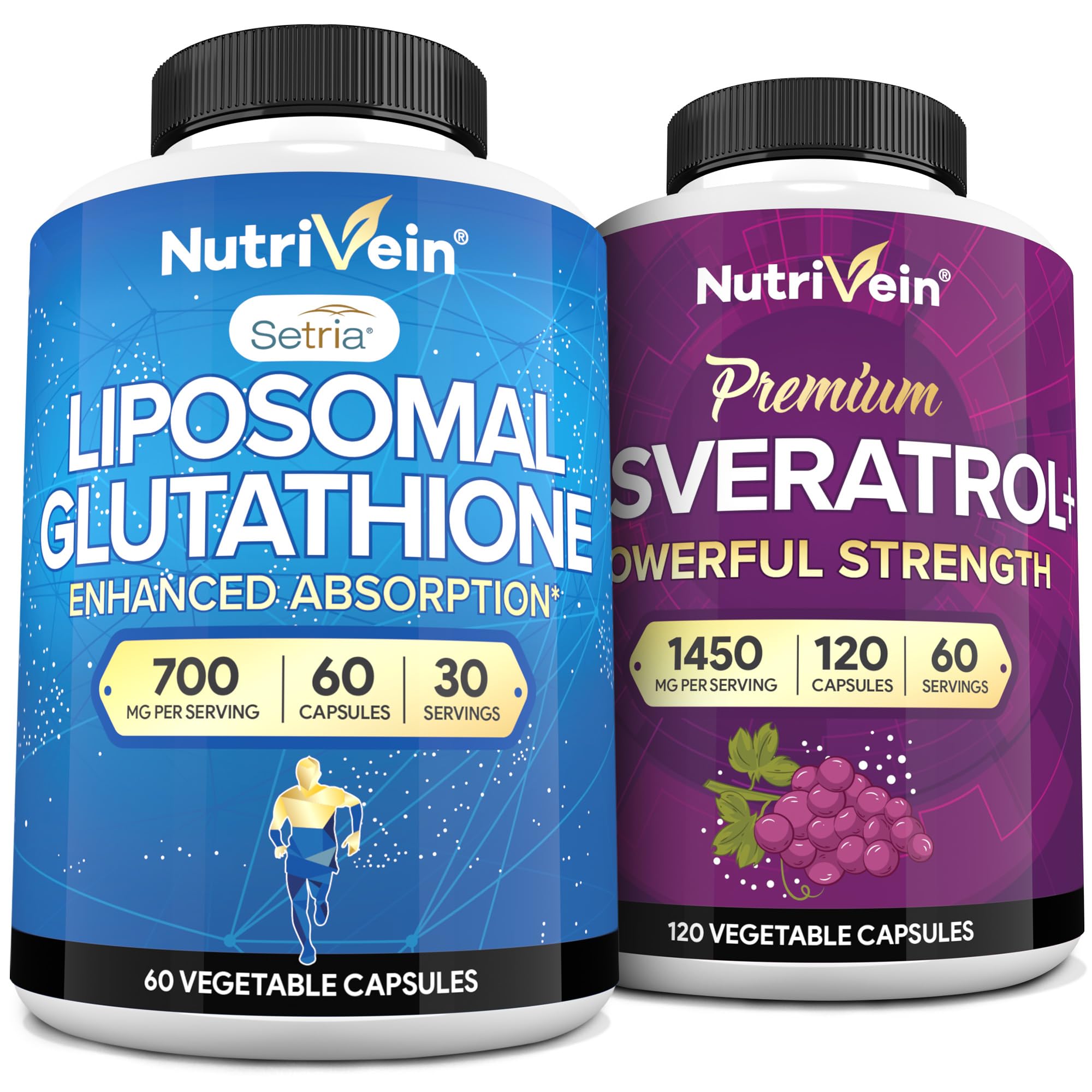 glutathione resveratrol Glutathione + Resveratrol Nutraxin main image 0