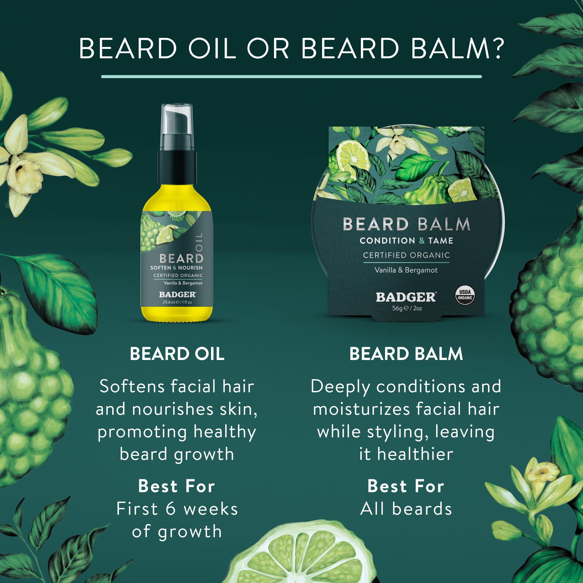 Navigator Class Man Care Beard Conditioning Oil Badger butelka 1 oz
