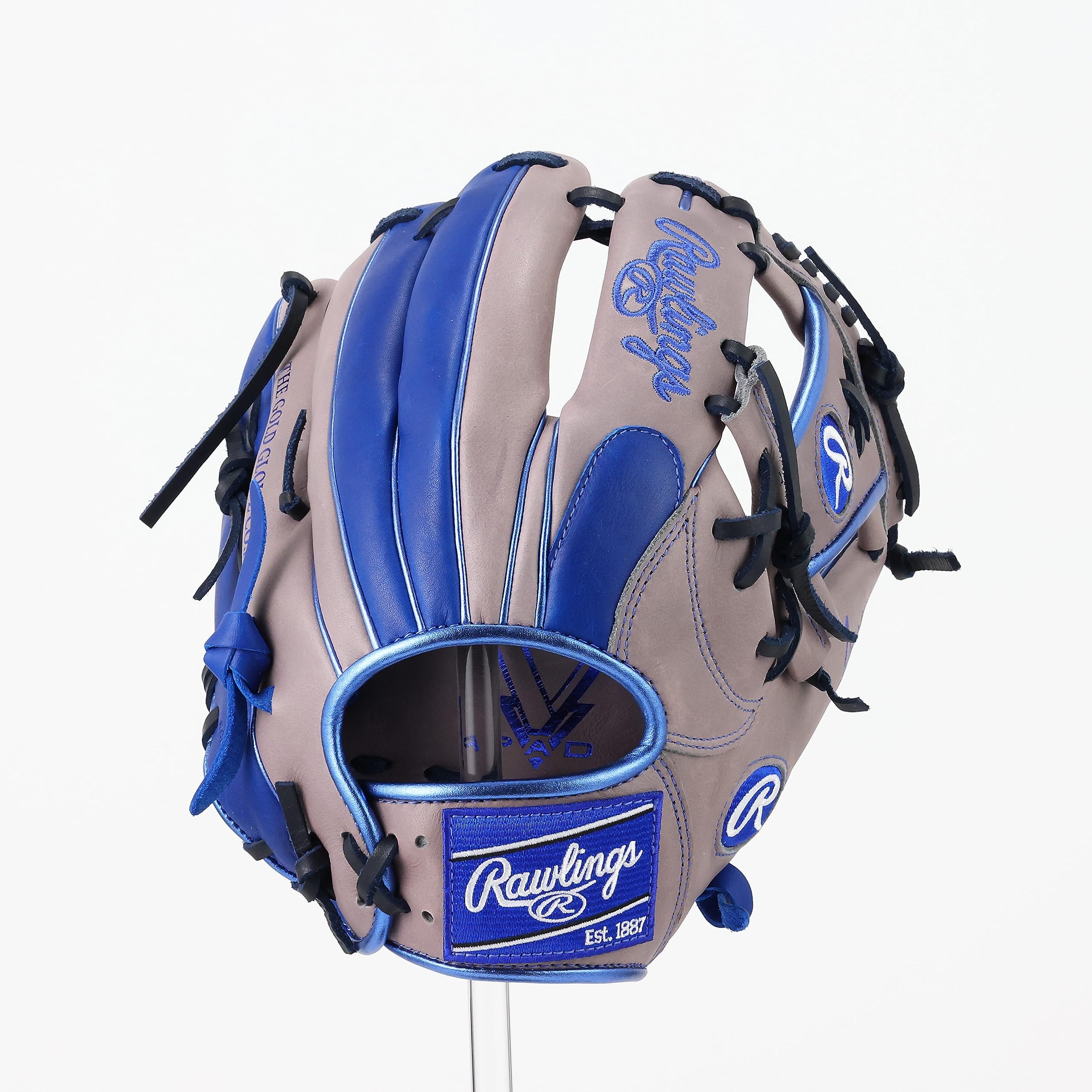 ローリングス 軟式内野手用グローブ　ネイビー　グレー　ハイパーテック　大人　限定 ローリングス 軟式内野手用グローブ ネイビー グレー ハイパーテック