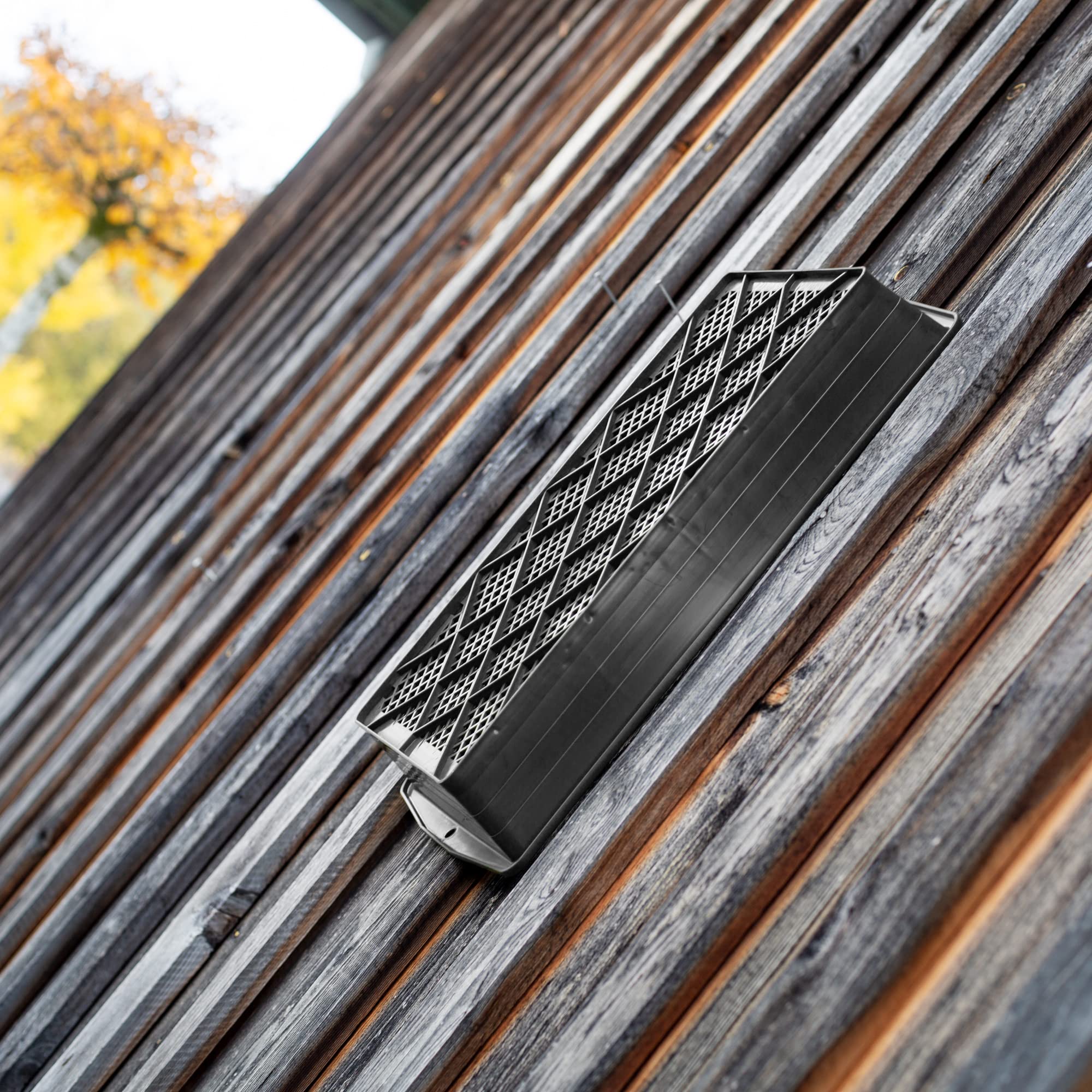 UPP 2-in-1 Gartensieb groß 56 x 32,5 x 8 cm | Quadratisches Kunststoff Sieb mit Einstellbarer Maschengröße 3,7 oder 10mm & Schiebefunktion | Vielseitig Nutzbar als Steinsieb, Erdsieb oder Sandsieb