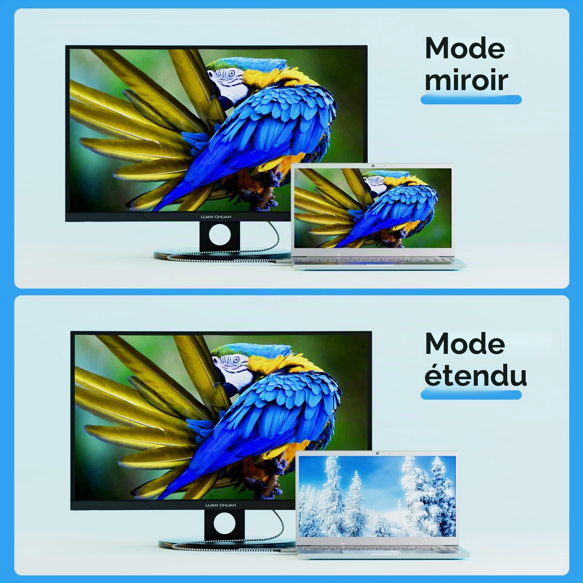 âble HDMI vers Mini DisplayPort 4K @ 60 Hz, adaptateur HDMI actif 2.0 vers Mini DP 1.2, source HDMI vers moniteur DisplayPort pour Mac Mini, ordinateur portable, Xbox, Cinema Display, moniteur MDP