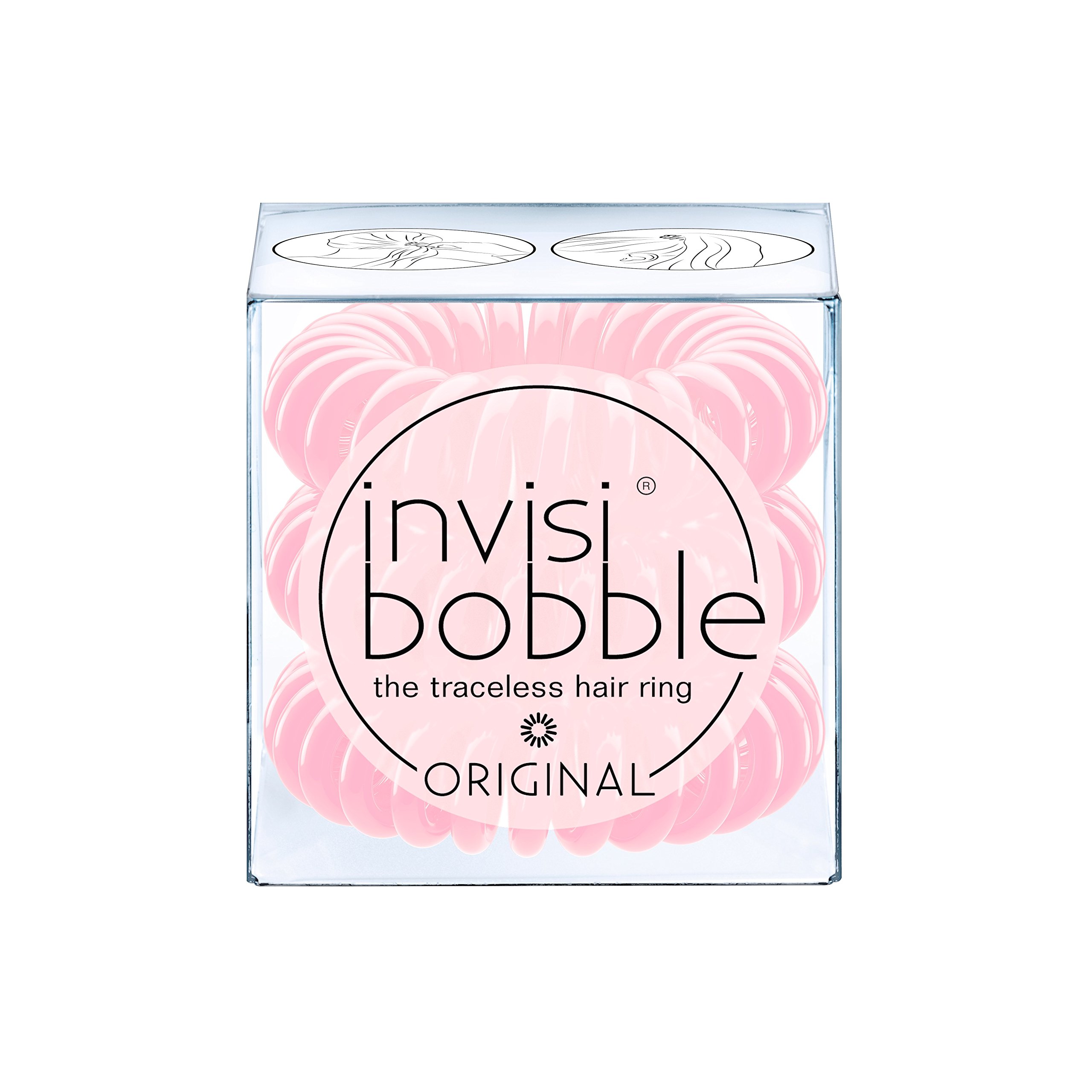Invisibobble Original Blush Hour Hair Ties With Strong Grip (B08DXVRCFR) Amazon Price History, Amazon Price Tracker