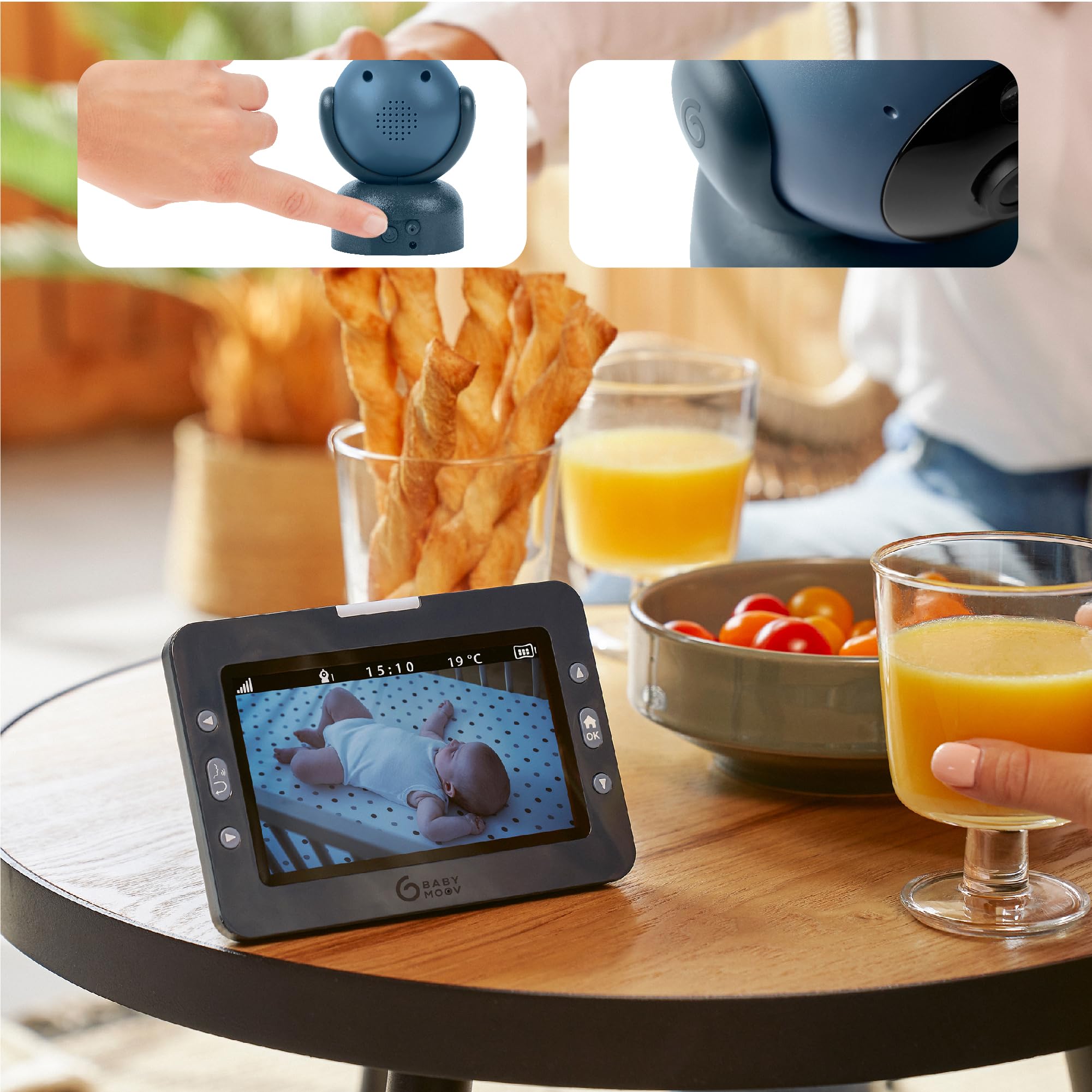 Babymoov Vigilabebés de Vídeo YOO Master+ HD