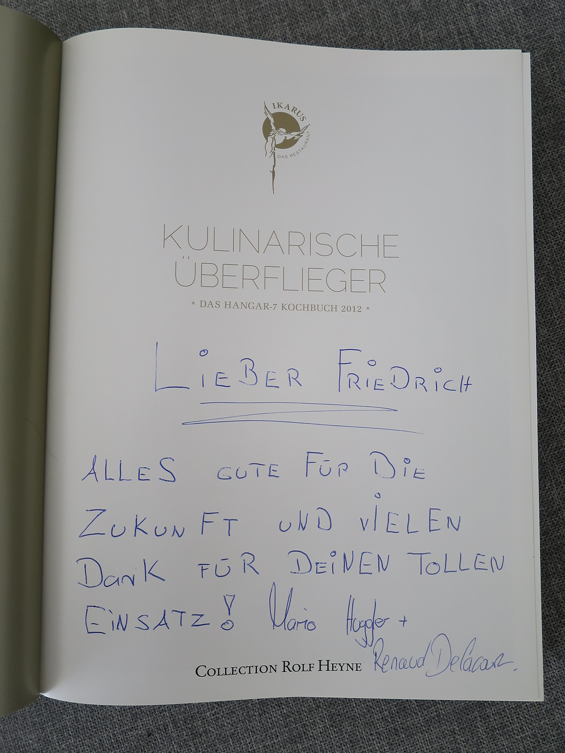 Kulinarische Überflieger: Das Hangar 7-Kochbuch 2012