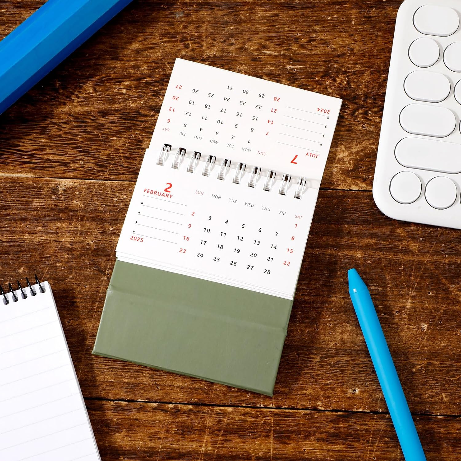 2024-2025 Mini Desk Calendar, 3.74x2.95 Inch Small Philippines | Ubuy