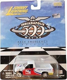 Johnny Lightning 2000 84th Indy 500 Race Emergency Truck Chvy Silverado 1/64 Scale Diecast