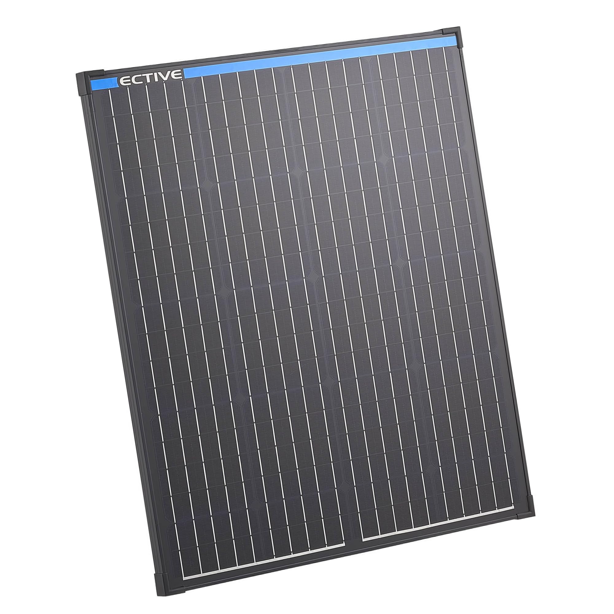 ECTIVE Solarpanel starr MSP 100s Black 100W 2,77A 72 Siliziumzellen