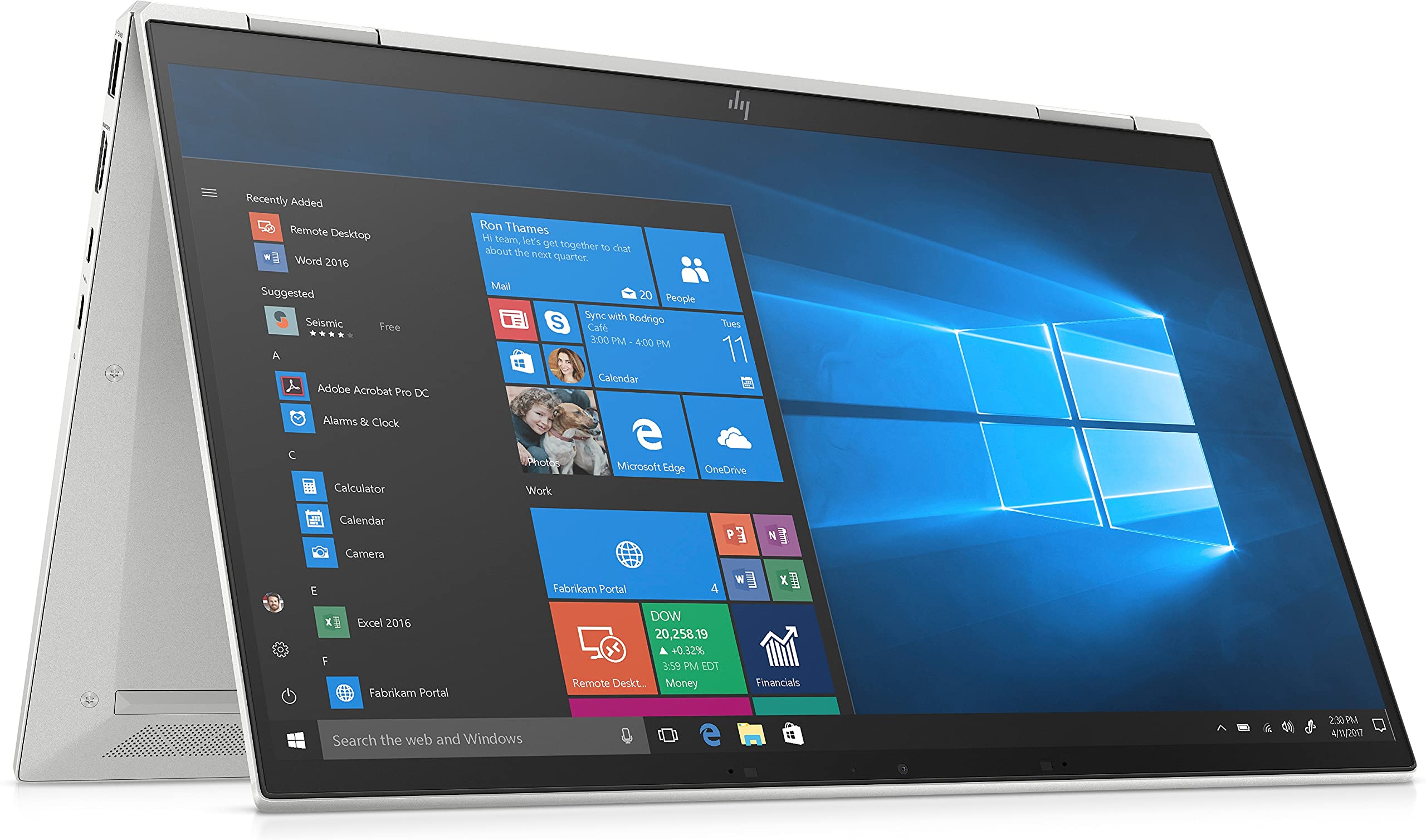 HP Elitebook X360 1030 G2 | Core I5-7200 | 8 Go de RAM | SSD 256