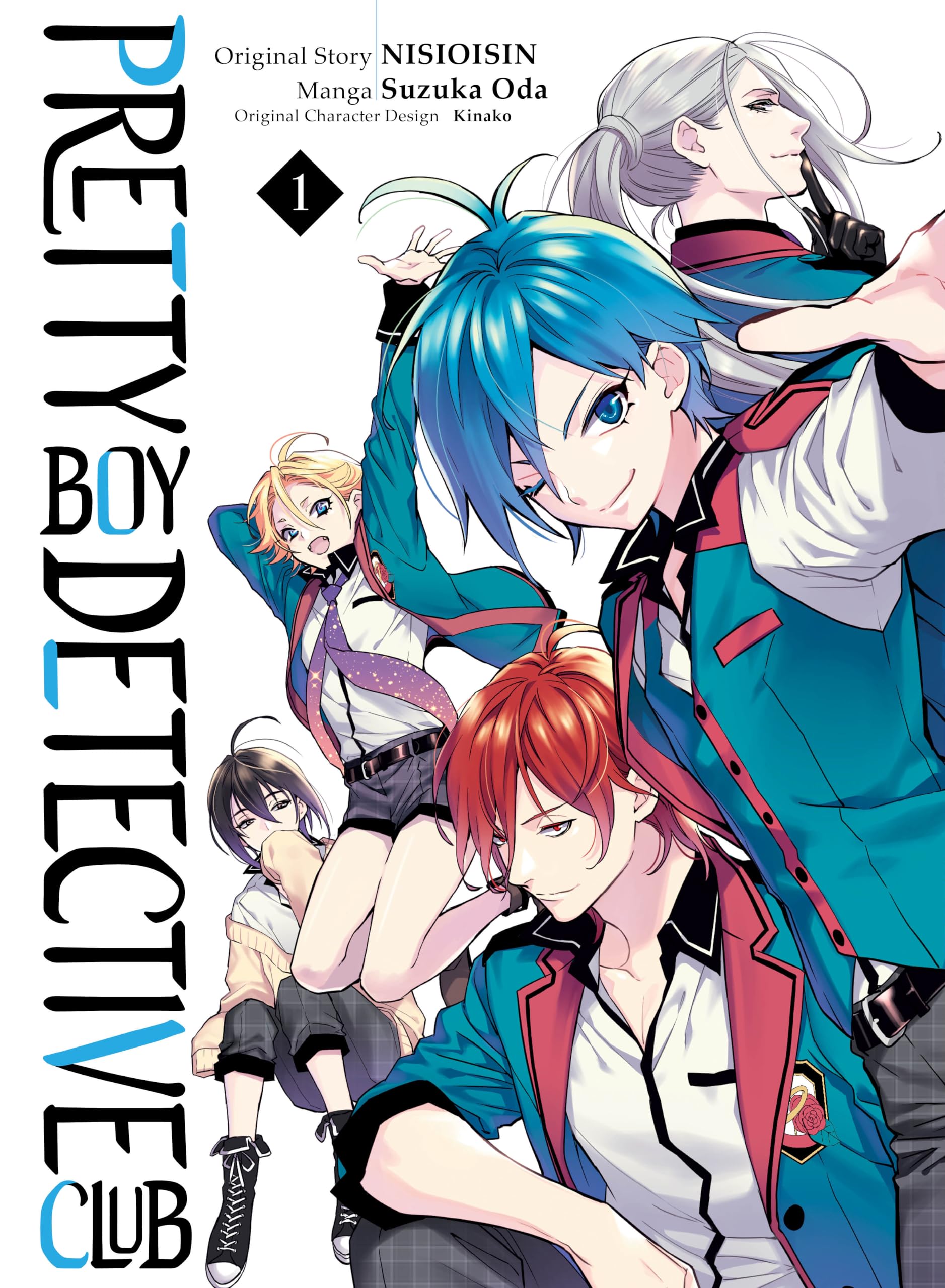 Pretty Boy Detective Club (manga), volume 1 by  NisiOisiN, Su... - 9781647290474