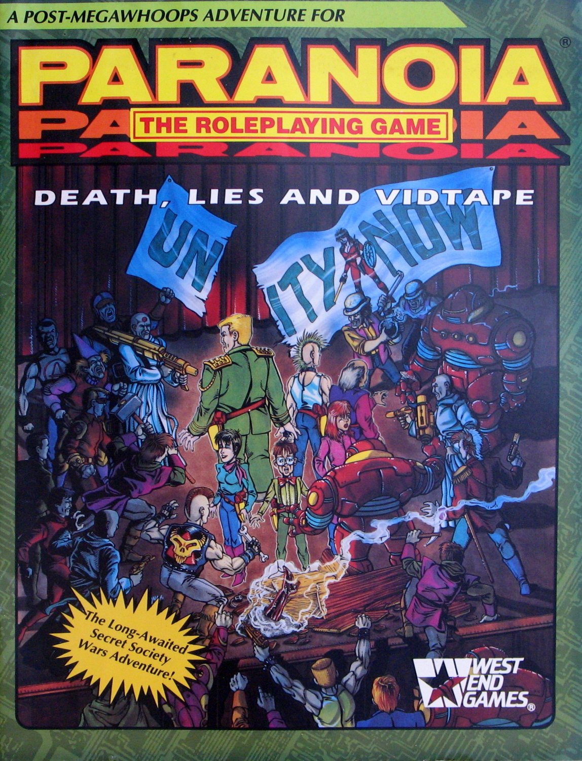 Buy Death, Lies, Vidtape (Paranoia RPG) — BookShops.in