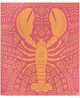 Vista 28 de Sand Cloud Marine Life Toalla turca, sin arena, 100% hilo de algodón orgánico, secado rápido, para playa, picnic, manta o toalla de baño, como se