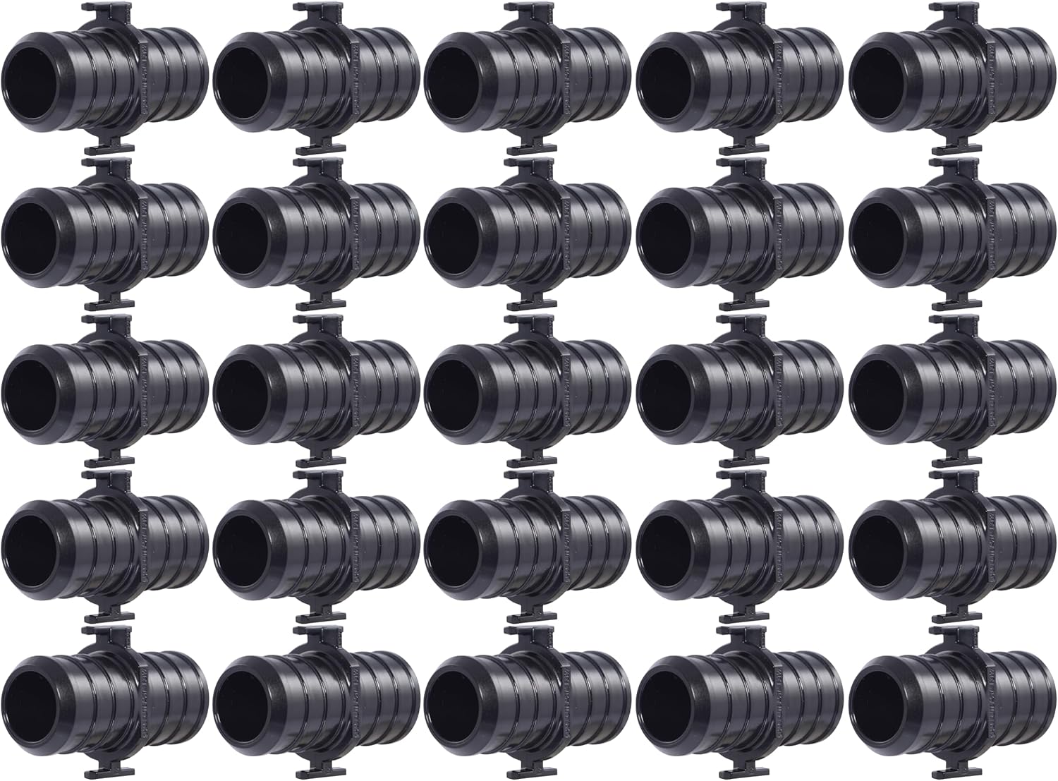 SharkBite 3/4 Inch Poly Crimp Coupling, Pack of 25, PEX Pipe, PE-RT, UP016