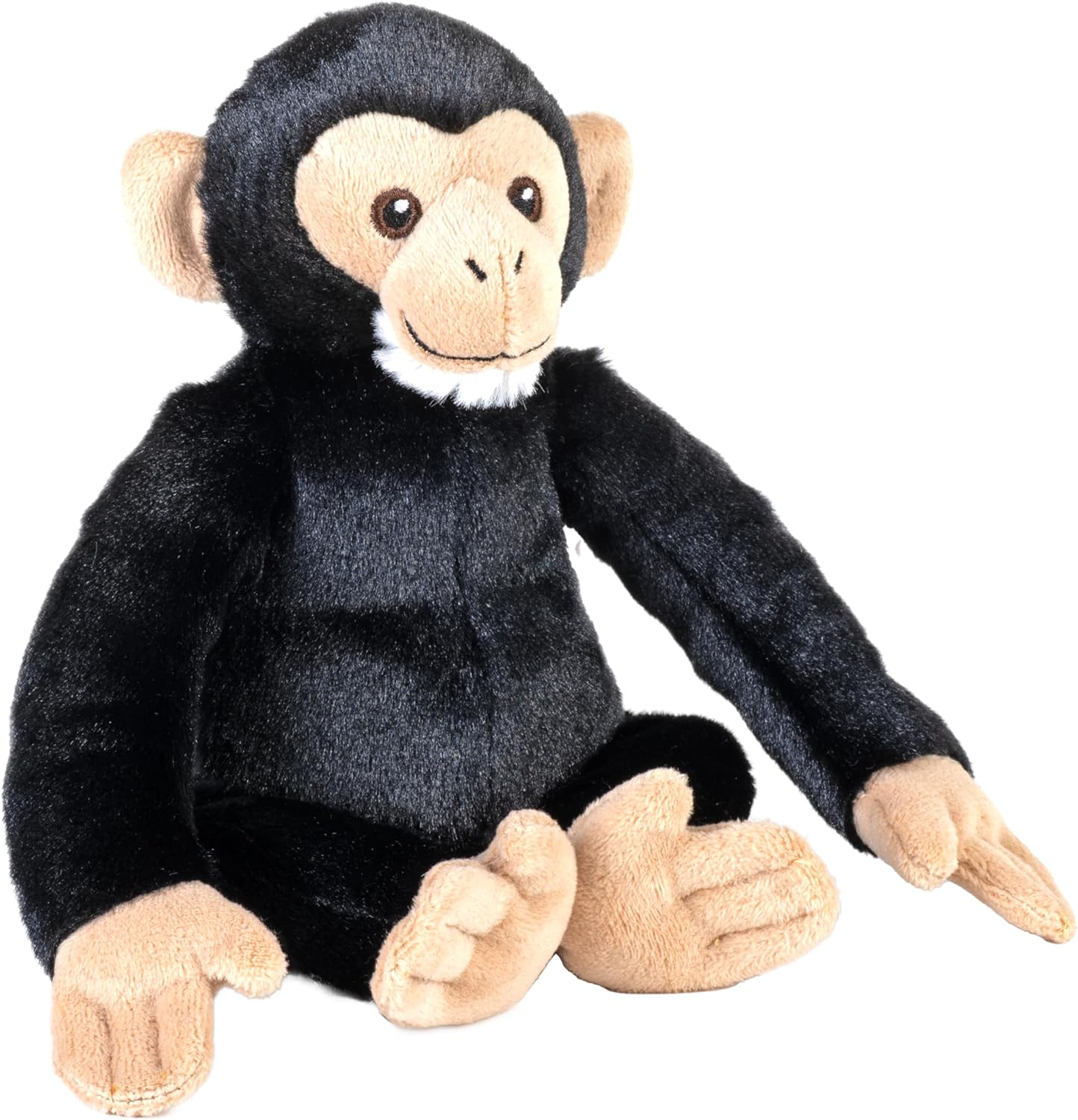 Wild Republic Splendors-Eco Chimpanzee Baby, Stuffed Animal, 6 inch, Plush Toy, Eco-Friendly