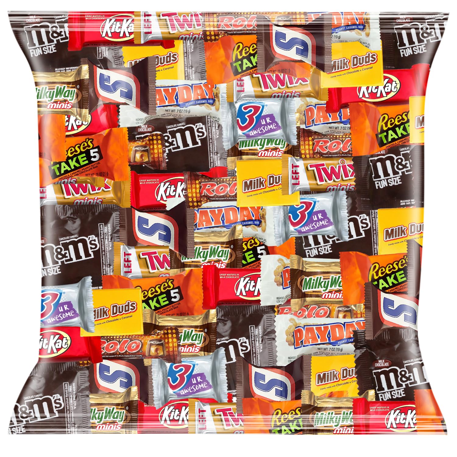 Assorted Chocolate Candy Variety Pack 5 lb – Bulk Individually Wrapped Chocolates for Parties, Gifting, Holidays & Everyday Indulgence – Premium Mix for All Occasions