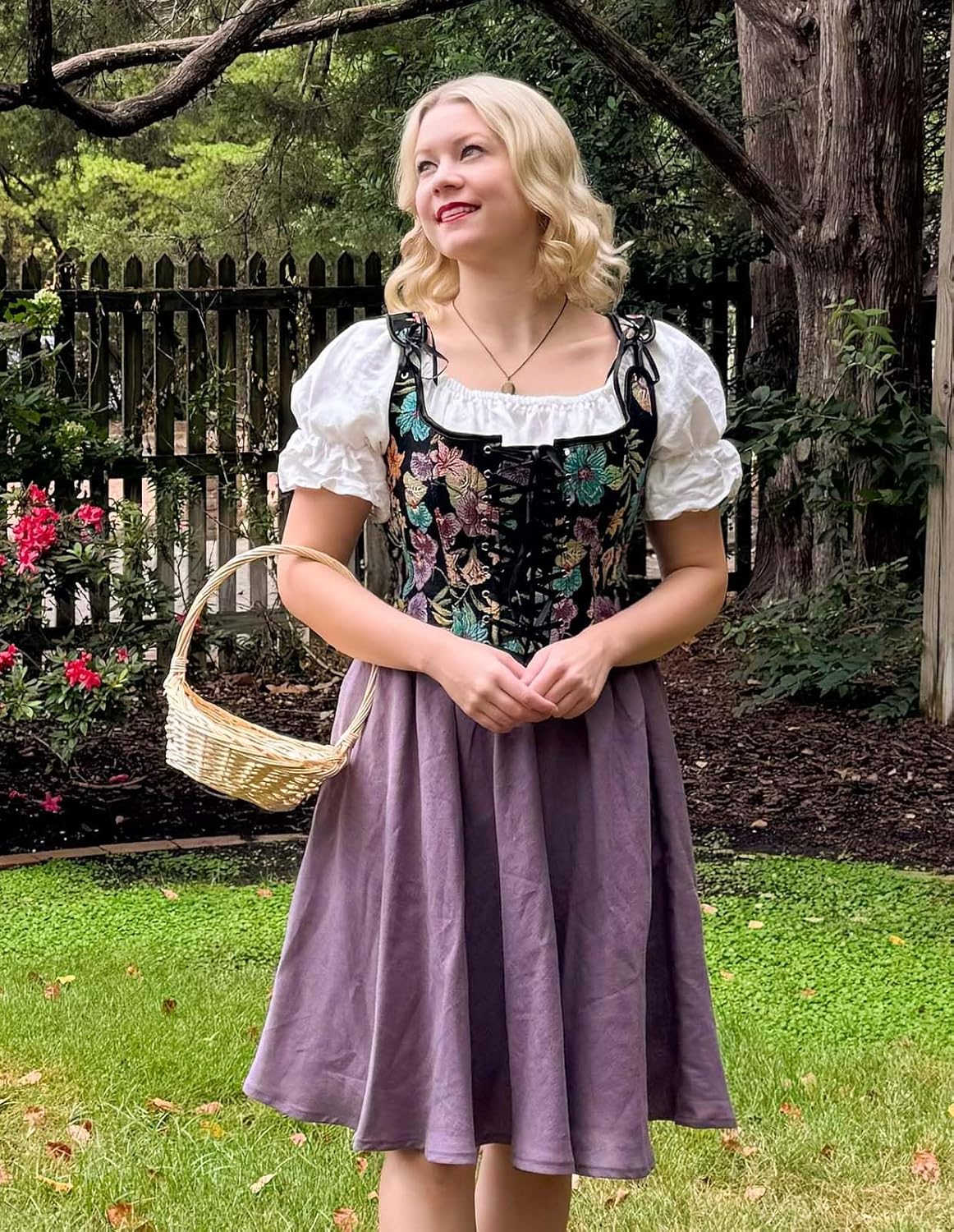 Scarlet Darkness Women Renaissance Corset Pirate Bustier Top Bodice Bodyshaper - Image 2