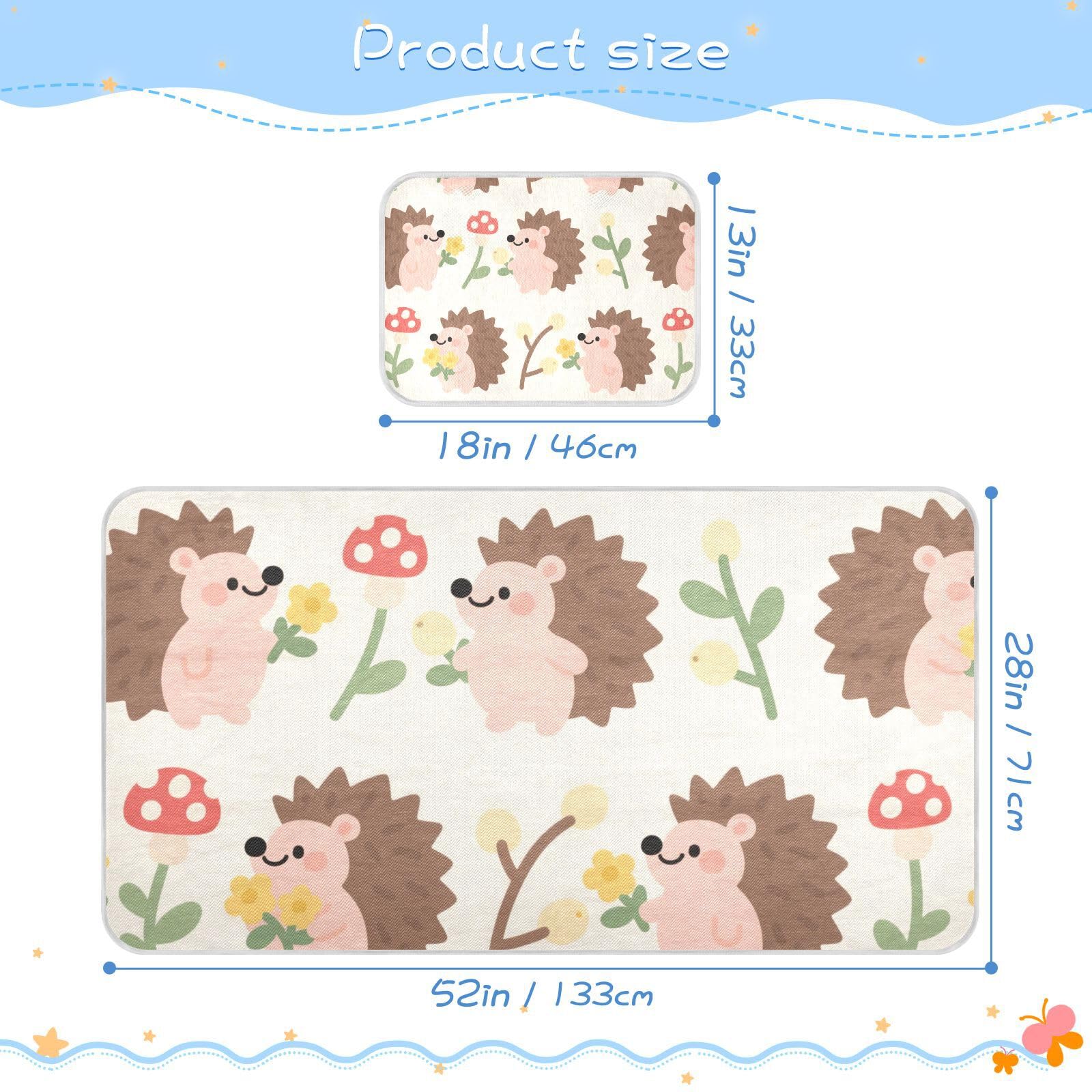 Cooling Baby Waterproof Crib Mattress Protector 28