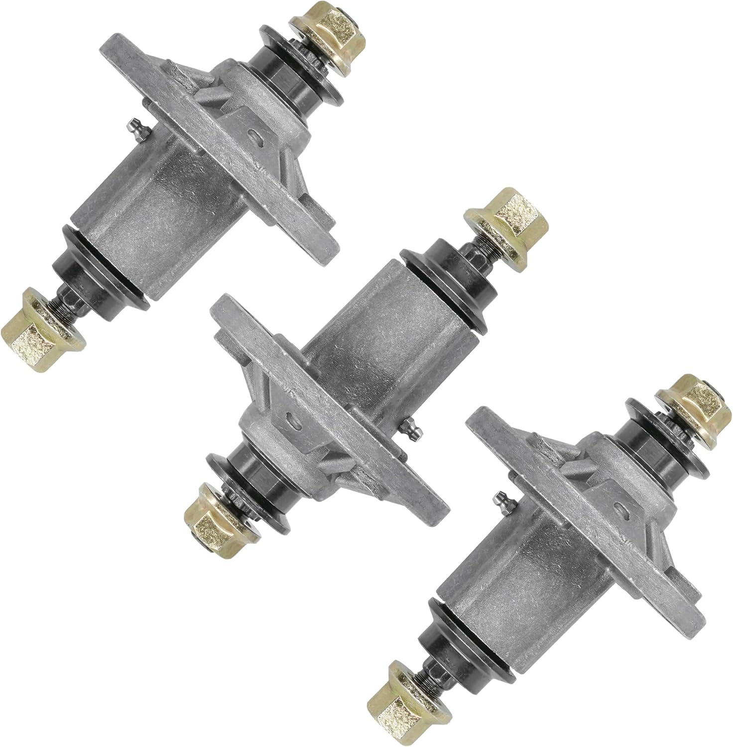 Caltric 3 Spindle Assemblies Compatible with John Deere 102 105 115 125 135 145 155 190 C X110 120 140