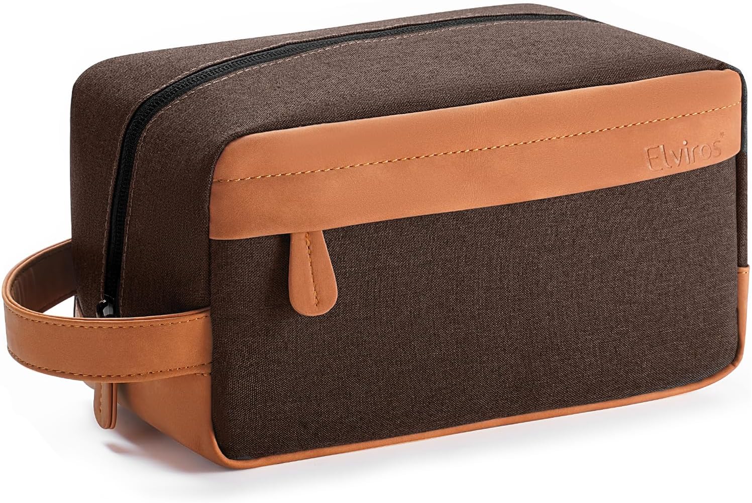 Elviros Travel Toiletry Bag for Men, Hanging Dopp Trinidad and