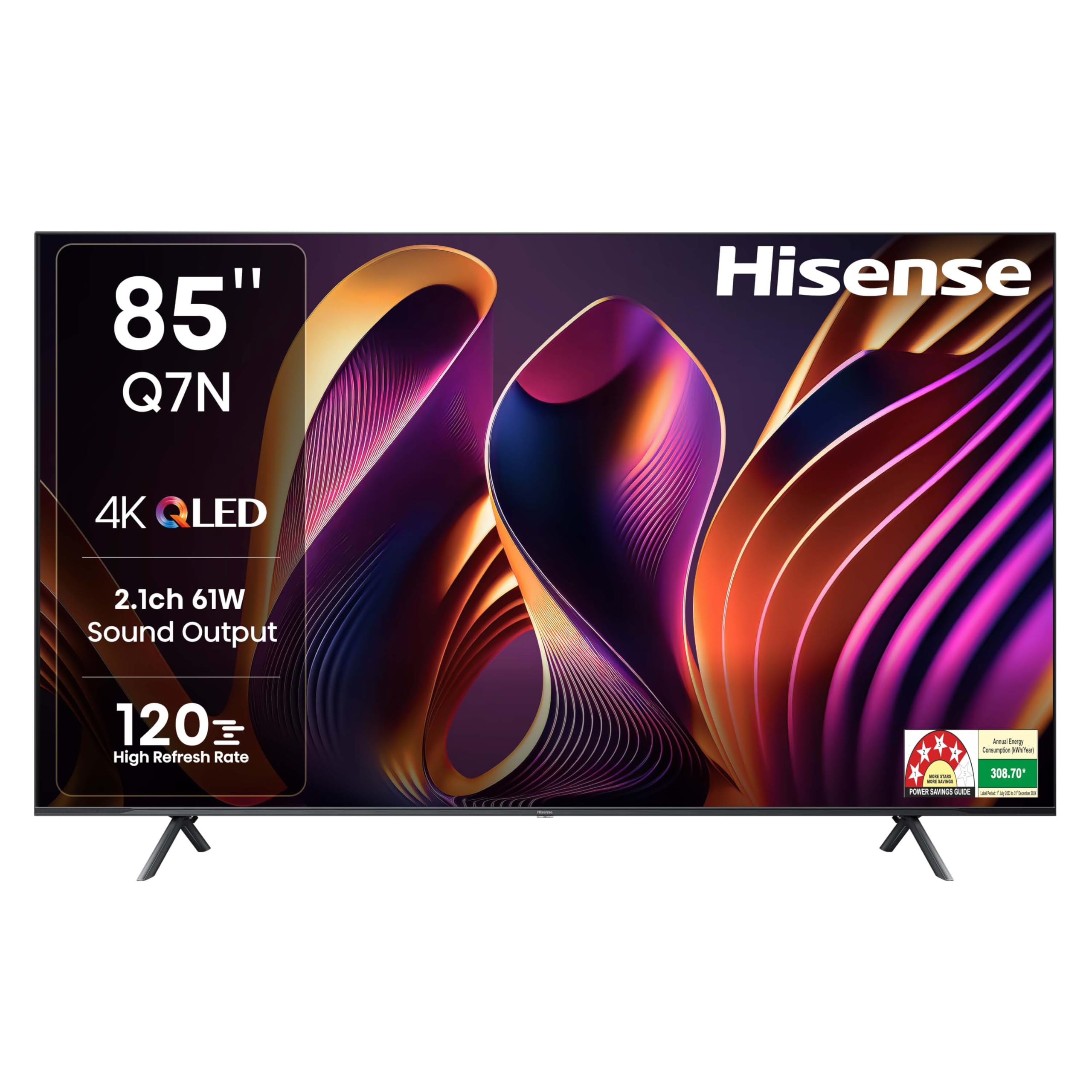 215 cm (85 inches) Q7N Series 4K Ultra HD Smart QLED TV 85Q7N (Dark Grey)