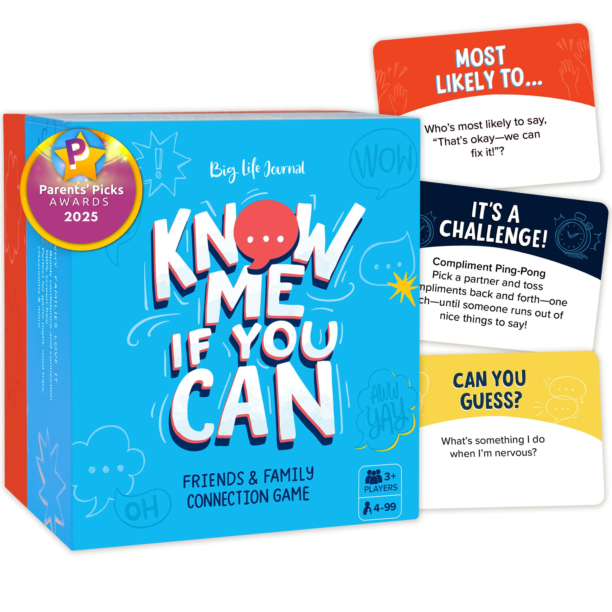 Amazon.com: Big Life Journal - Know Me If You Can Connection Game