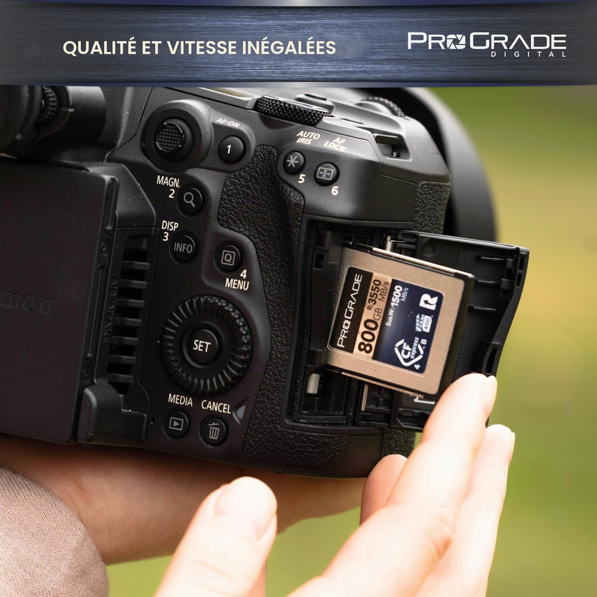 Carte Mémoire ProGrade CFexpress 4.0 Type B (800 Go) Iridium