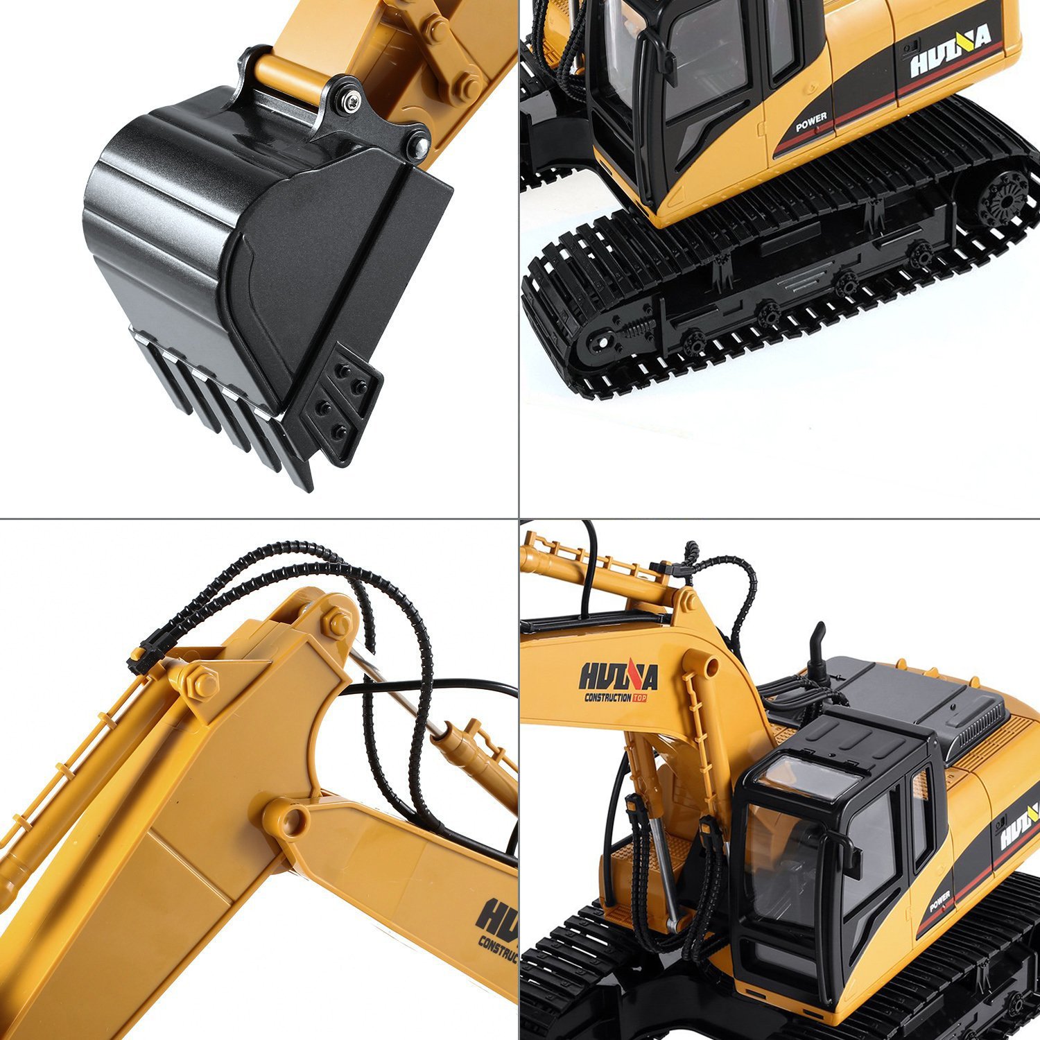 Remote Control Excavator,15 Channel Full Functional RC Excavator Toy