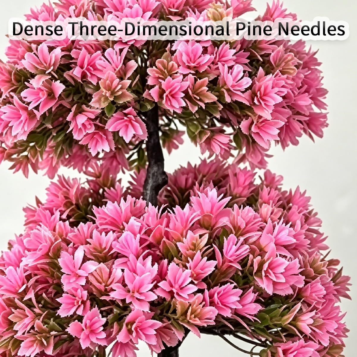 Plantes Porte D'entrée, Bonsaï Fleurs Artificielles Pot,Fausses D'intérieur
